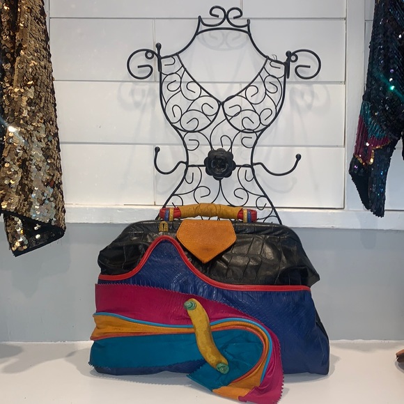 🍒Vintage Dr leather bag🍒 - Picture 3 of 11